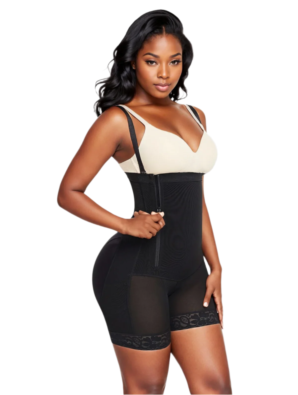 High Waist Compression Bodysuit