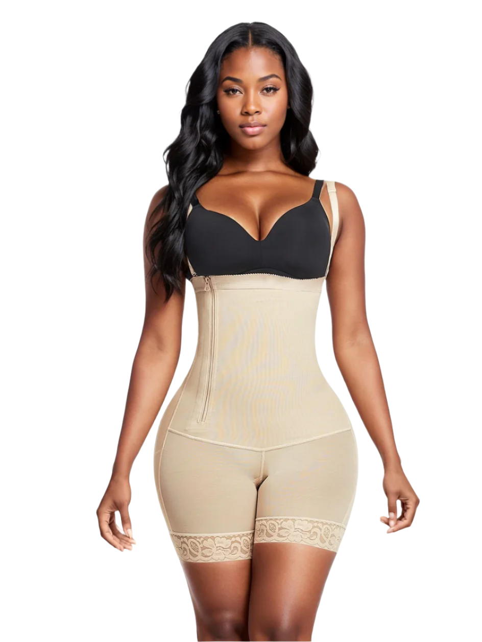 High Waist Compression Bodysuit